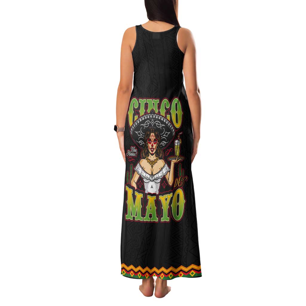 Mexico Cinco de Mayo Tank Maxi Dress Viva la Fiesta!