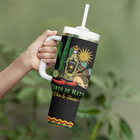Mexico Cinco de Mayo Tumbler With Handle Viva la Fiesta!