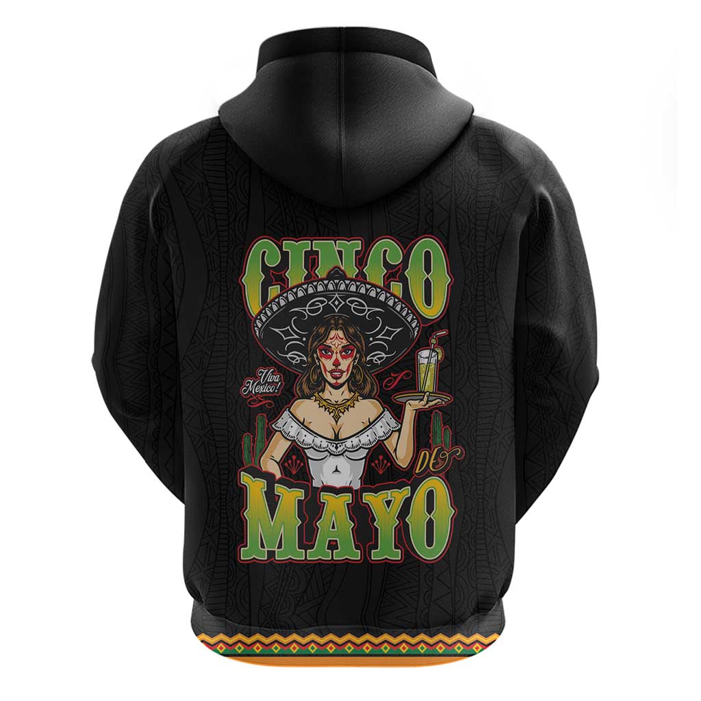 Mexico Cinco de Mayo Zip Hoodie Viva la Fiesta!
