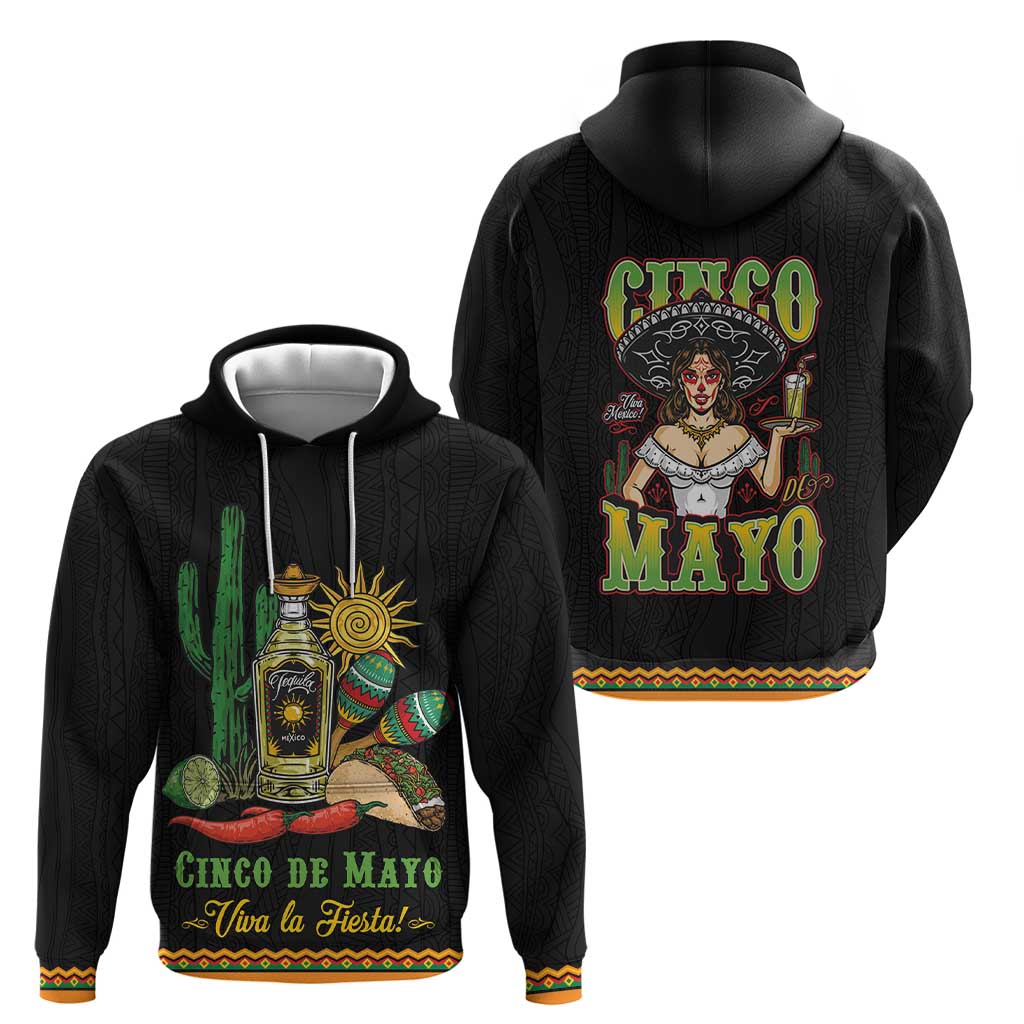 Mexico Cinco de Mayo Zip Hoodie Viva la Fiesta!