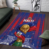 Haiti Football 2026 Area Rug Les Grenadiers Voodoo Veve Pride