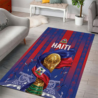 Haiti Football 2026 Area Rug Les Grenadiers Voodoo Veve Pride