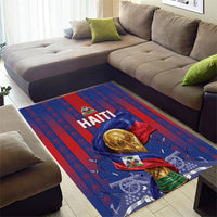 Haiti Football 2026 Area Rug Les Grenadiers Voodoo Veve Pride