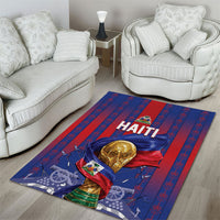 Haiti Football 2026 Area Rug Les Grenadiers Voodoo Veve Pride