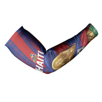 Custom Haiti Football 2026 Arm Sleeves Les Grenadiers Voodoo Veve Pride