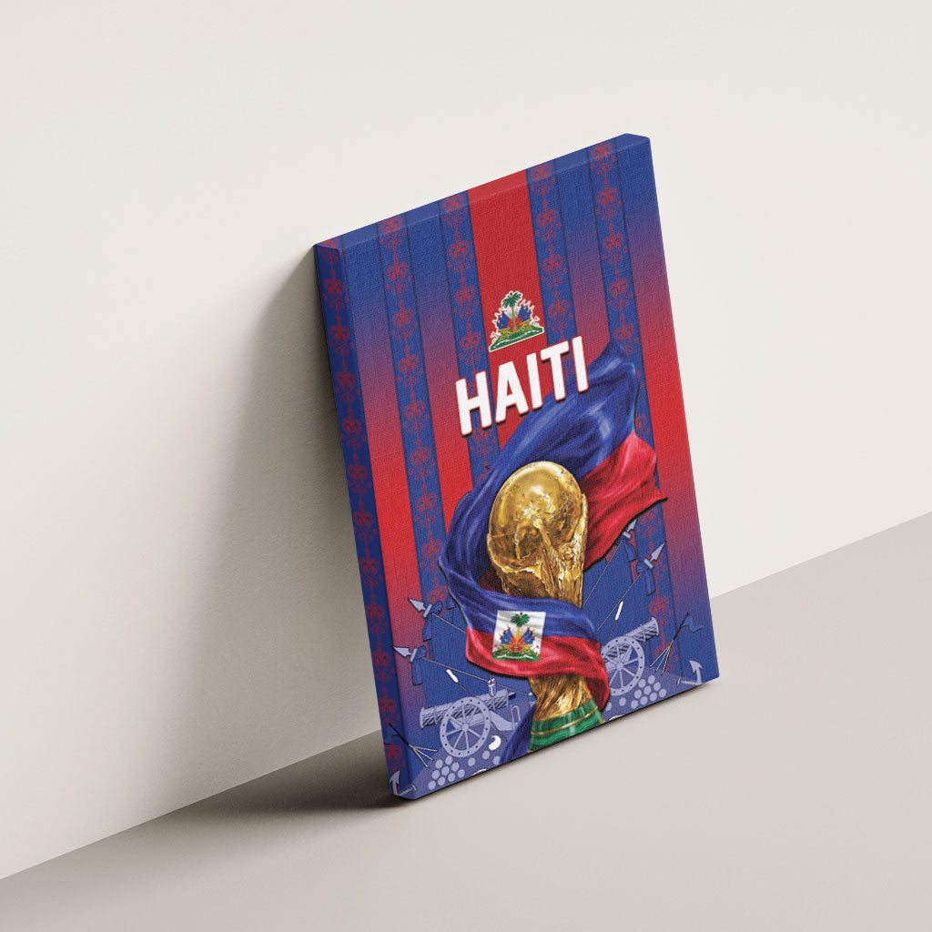 Haiti Football 2026 Canvas Wall Art Les Grenadiers Voodoo Veve Pride