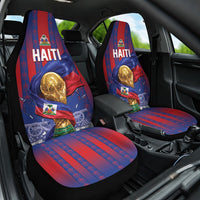 Haiti Football 2026 Car Seat Cover Les Grenadiers Voodoo Veve Pride