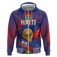 Custom Haiti Football 2026 Hoodie Les Grenadiers Voodoo Veve Pride