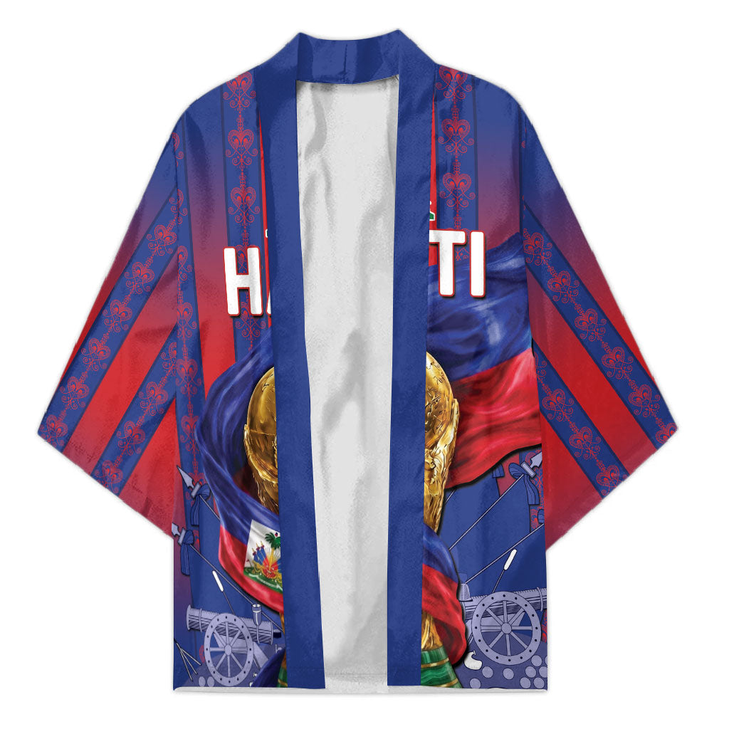Custom Haiti Football 2026 Kimono Les Grenadiers Voodoo Veve Pride