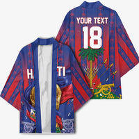 Custom Haiti Football 2026 Kimono Les Grenadiers Voodoo Veve Pride