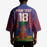 Custom Haiti Football 2026 Kimono Les Grenadiers Voodoo Veve Pride