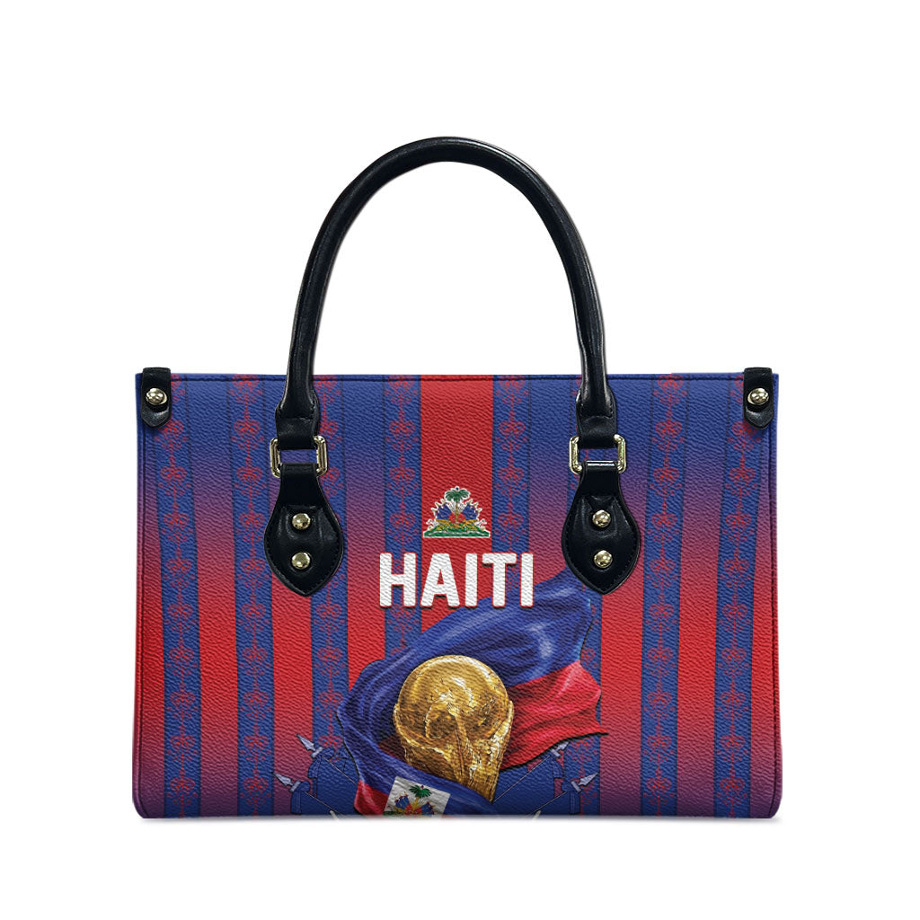 Haiti Football 2026 Leather Bag Les Grenadiers Voodoo Veve Pride