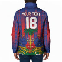 Custom Haiti Football 2026 Padded Jacket Les Grenadiers Voodoo Veve Pride