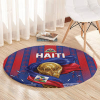 Haiti Football 2026 Round Carpet Les Grenadiers Voodoo Veve Pride