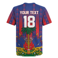 Custom Haiti Football 2026 Rugby Jersey Les Grenadiers Voodoo Veve Pride