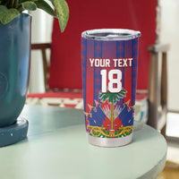 Custom Haiti Football 2026 Tumbler Cup Les Grenadiers Voodoo Veve Pride