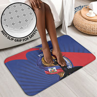 Personalized Haiti Football Champions Bathroom Set National Pride Gold Trophy