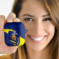 Personalized Curacao Football 2026 AirPods Case Rise of Caribbean Pride