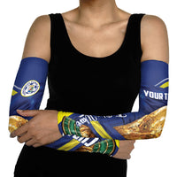 Personalized Curacao Football 2026 Arm Sleeves Rise of Caribbean Pride