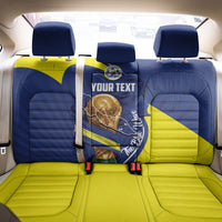 Personalized Curacao Football 2026 Back Car Seat Cover Rise of Caribbean Pride