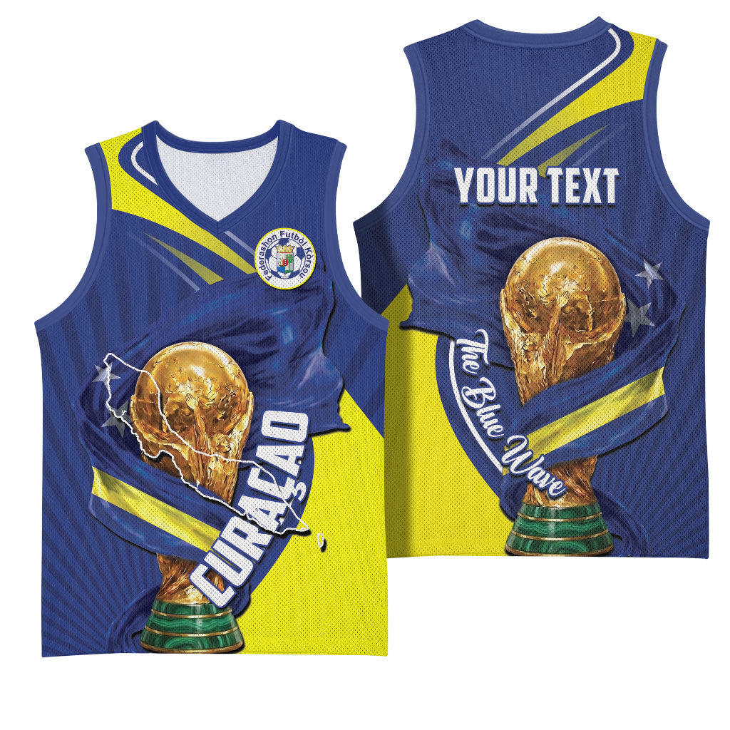 Personalized Curacao Football 2026 Basketball Jersey Rise of Caribbean Pride