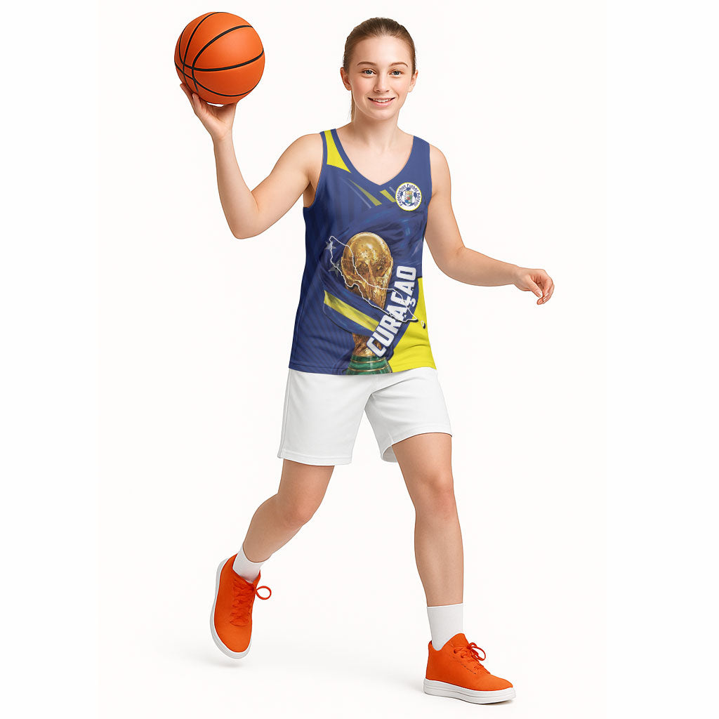 Personalized Curacao Football 2026 Basketball Jersey Rise of Caribbean Pride
