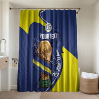 Personalized Curacao Football 2026 Bathroom Set Rise of Caribbean Pride