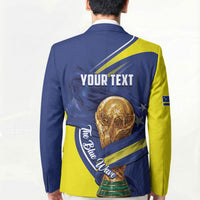 Personalized Curacao Football 2026 Blazer Rise of Caribbean Pride
