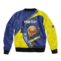 Personalized Curacao Football 2026 Bomber Jacket Rise of Caribbean Pride