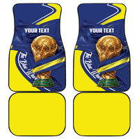 Personalized Curacao Football 2026 Car Mats Rise of Caribbean Pride