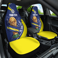 Personalized Curacao Football 2026 Car Seat Cover Rise of Caribbean Pride