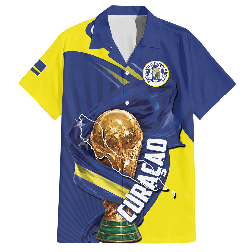 Personalized Curacao Football 2026 Hawaiian Shirt Rise of Caribbean Pride