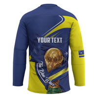Personalized Curacao Football 2026 Hockey Jersey Rise of Caribbean Pride