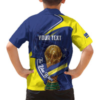 Personalized Curacao Football 2026 Kid Hawaiian Shirt Rise of Caribbean Pride