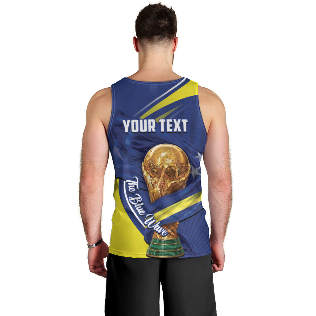 Personalized Curacao Football 2026 Men Tank Top Rise of Caribbean Pride