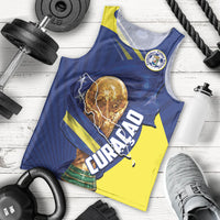 Personalized Curacao Football 2026 Men Tank Top Rise of Caribbean Pride