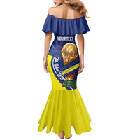 Personalized Curacao Football 2026 Mermaid Dress Rise of Caribbean Pride