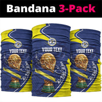 Personalized Curacao Football 2026 Neck Gaiter Rise of Caribbean Pride