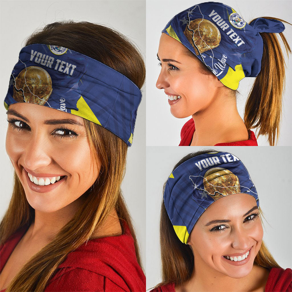 Personalized Curacao Football 2026 Neck Gaiter Rise of Caribbean Pride