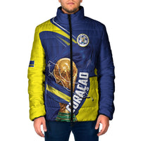 Personalized Curacao Football 2026 Padded Jacket Rise of Caribbean Pride