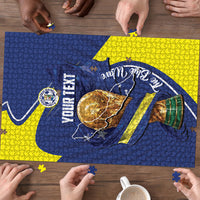 Personalized Curacao Football 2026 Puzzle Rise of Caribbean Pride