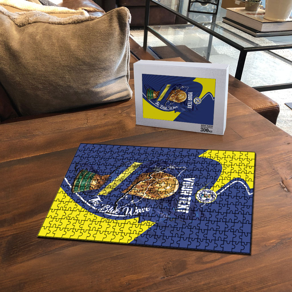 Personalized Curacao Football 2026 Puzzle Rise of Caribbean Pride