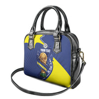 Personalized Curacao Football 2026 Shoulder Handbag Rise of Caribbean Pride