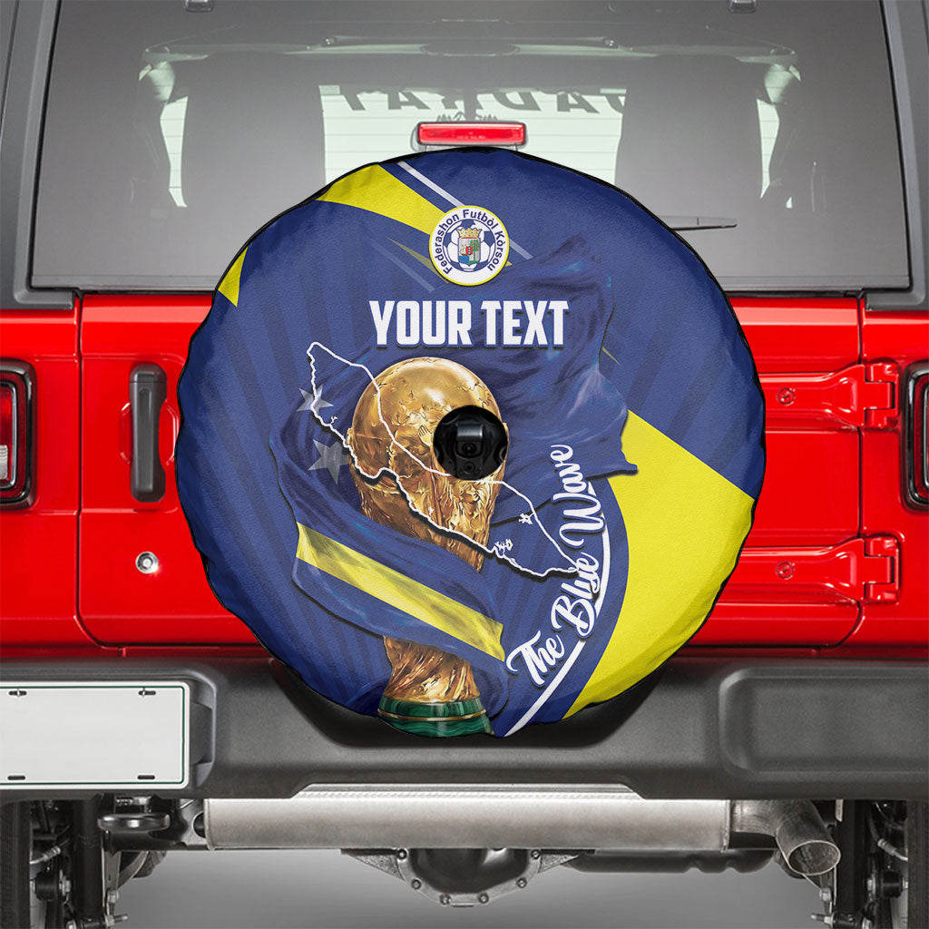 Personalized Curacao Football 2026 Spare Tire Cover Rise of Caribbean Pride