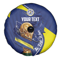 Personalized Curacao Football 2026 Spare Tire Cover Rise of Caribbean Pride