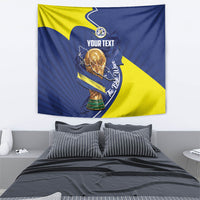 Personalized Curacao Football 2026 Tapestry Rise of Caribbean Pride