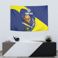 Personalized Curacao Football 2026 Tapestry Rise of Caribbean Pride