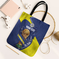 Personalized Curacao Football 2026 Tote Bag Rise of Caribbean Pride