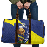 Personalized Curacao Football 2026 Travel Bag Rise of Caribbean Pride
