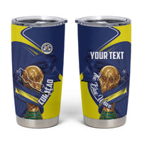 Personalized Curacao Football 2026 Tumbler Cup Rise of Caribbean Pride